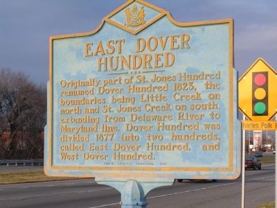 East Dover Hundred Marker. Click for full size. East Dover Hundred Marker image. Click for full size.