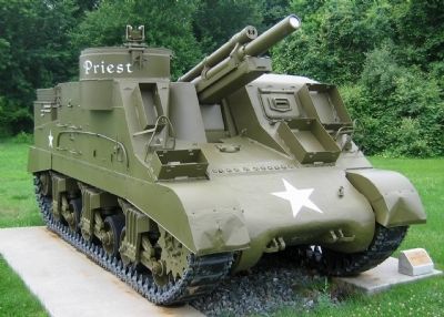 An M7 Preserved at Aberdeen Proving Ground, Maryland image. Click for full size.