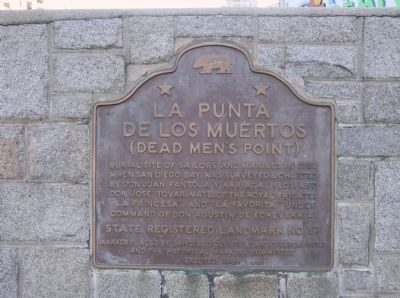 La Punta de los Muertos Marker image. Click for full size.