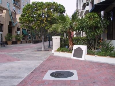 San Diego Barracks Marker. Click for full size. San Diego Barracks Marker image. Click for full size.