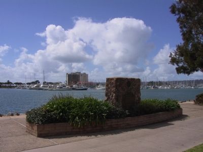 Spanish Landing Marker. Click for full size. Spanish Landing Marker image. Click for full size.