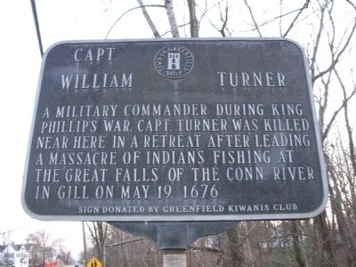 Capt. William Turner Marker. Click for full size. Capt. William Turner Marker image. Click for full size.