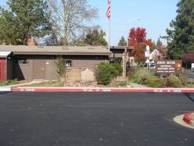 John Muir National Historical Site Markers and Visitor Center. Click for full size. John Muir National Historical Site Markers and Visitor Center image. Click for full size.