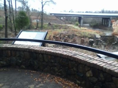 Pelham Mill Marker. Click for full size. Pelham Mill Marker image. Click for full size.
