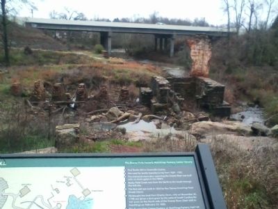 Pelham Mill Marker. Click for full size. Pelham Mill Marker image. Click for full size.