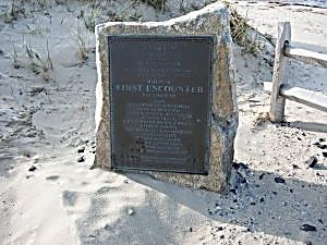 First Encounter Plaque Marker image. Click for full size.