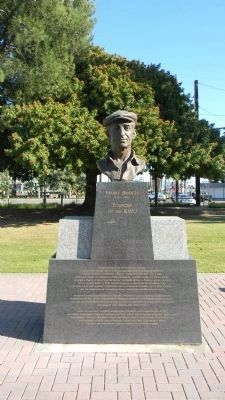 Harry Bridges Memorial. Click for full size. Harry Bridges Memorial image. Click for full size.