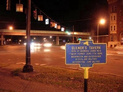 Clench's Tavern Marker image. Click for full size.