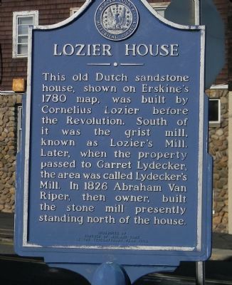 Lozier House Marker image. Click for full size.