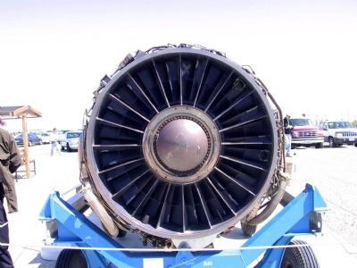 Pratt & Whitney J58 (intake) image. Click for full size.