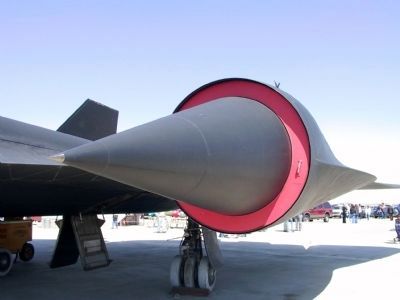 Lockheed A-12: Air Inlet Control System (AICS) image. Click for full size.