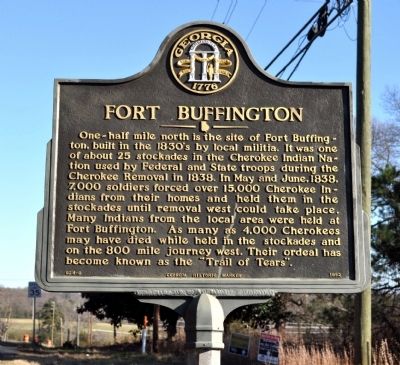 Fort Buffington Marker image. Click for full size.