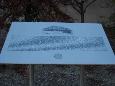 Convention Center Marker image. Click for full size.