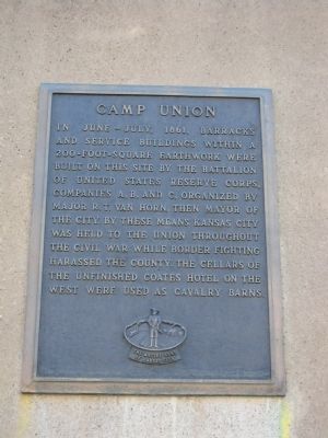 Camp Union Marker image. Click for full size.