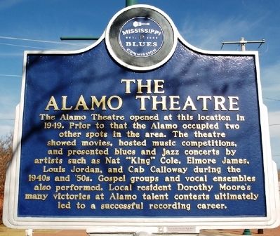 The Alamo Theatre Marker image. Click for full size.