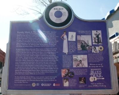 The Alamo Theatre Marker. Click for full size. The Alamo Theatre Marker image. Click for full size.