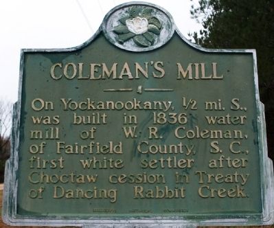 Coleman's Mill Marker image. Click for full size.