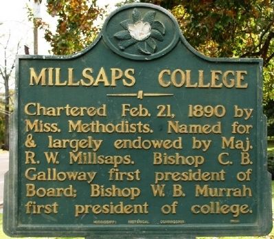 Mlilsaps College Marker image. Click for full size.