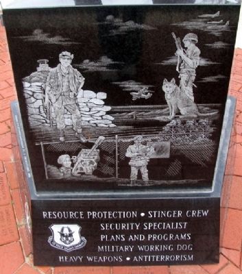 USAF Security Police Positions. Click for full size. USAF Security Police Positions image. Click for full size.