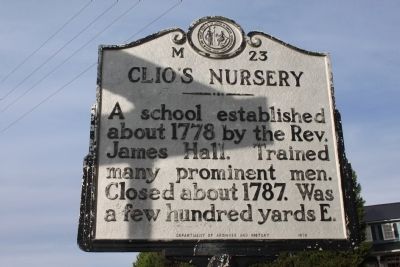 Clio's Nursery Marker image. Click for full size.