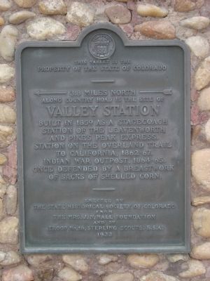 Valley Station Marker image. Click for full size.