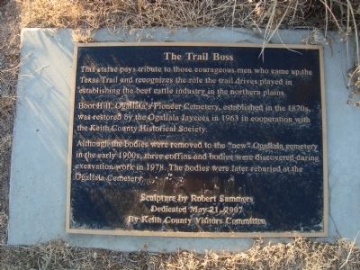 The Trail Boss Marker image. Click for full size.