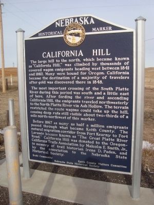California Hill Marker image. Click for full size.