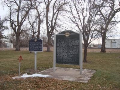 Sam Bass and the Big Springs Robbery Marker image. Click for full size.