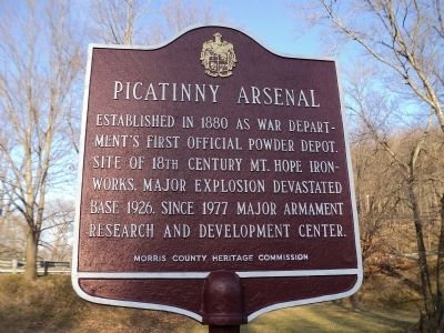 Picatinny Arsenal Marker image. Click for full size.