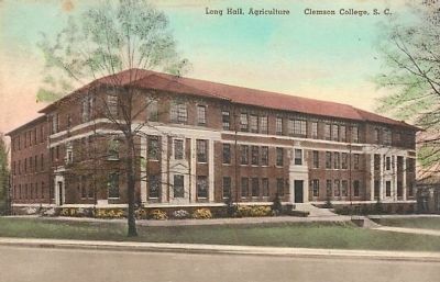 Long Hall (1937)<br>Clemson Historic District #1 image. Click for full size.