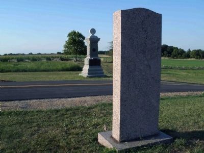 Reverse Side w/ 84th New York Infantry Monument image. Click for full size.