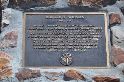 Donald S. Wieman Marker image. Click for full size.