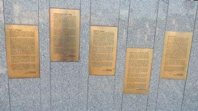 Aerospace Walk of Honor Inductee Plaques image. Click for full size.