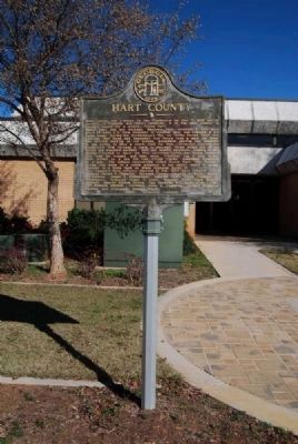 Hart County Marker image. Click for full size.