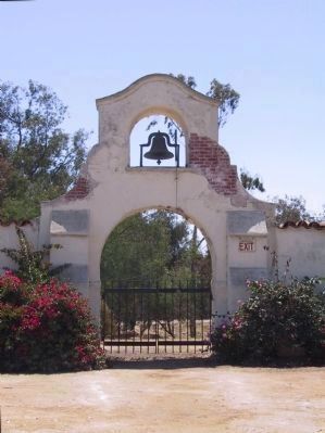 Bell Gate to the Memorial Grove. Click for full size. Bell Gate to the Memorial Grove image. Click for full size.
