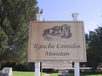 Rancho Camulos Museum image. Click for full size.