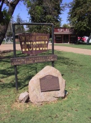 El Rancho Simi Marker image. Click for full size.