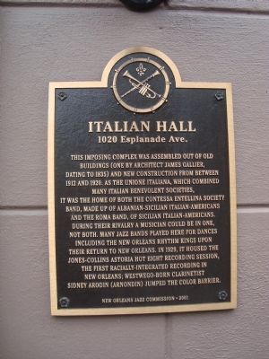 Italian Hall Marker image. Click for full size.