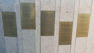 Aerospace Walk of Honor Inductee Plaques image. Click for full size.