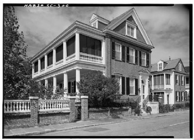 William Pinckney Shingler House , Historic American Engineering Record image. Click for full size.