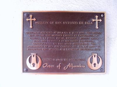 Mission of San Antonio de Pala image. Click for full size.
