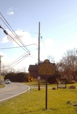 Lightfoot Mill Marker - Anselma Mill Sign image. Click for full size.