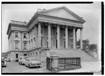 U.S. Custom House, Historic American Engineering Record image. Click for full size.