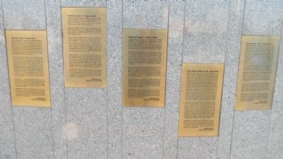 Aerospace Walk of Honor Inductee Plaques image. Click for full size.