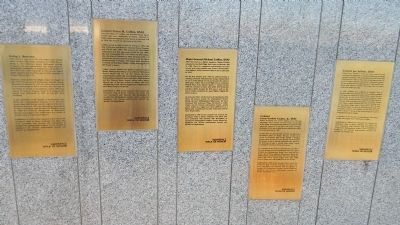 Aerospace Walk of Honor Inductee Plaques image. Click for full size.