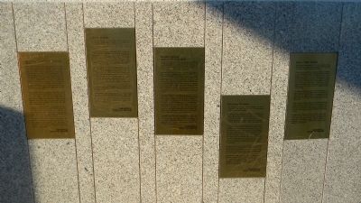 Aerospace Walk of Honor Inductee Plaques image. Click for full size.