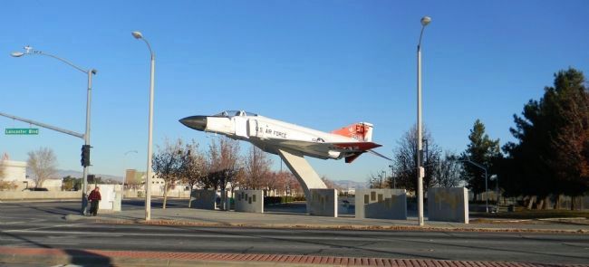 F-4 Phantom II, Boeing Plaza - Aerospace Walk of Honor image. Click for full size.