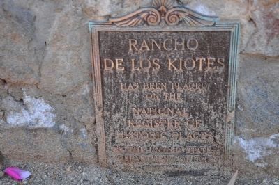 Rancho de Los Kiotes image. Click for full size.
