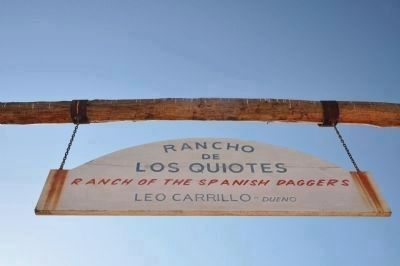 Rancho de Los Quiotes image. Click for full size.