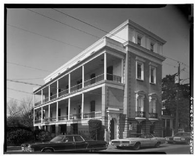 Glover - Sottile House, Historic American Engineering Record image. Click for full size.